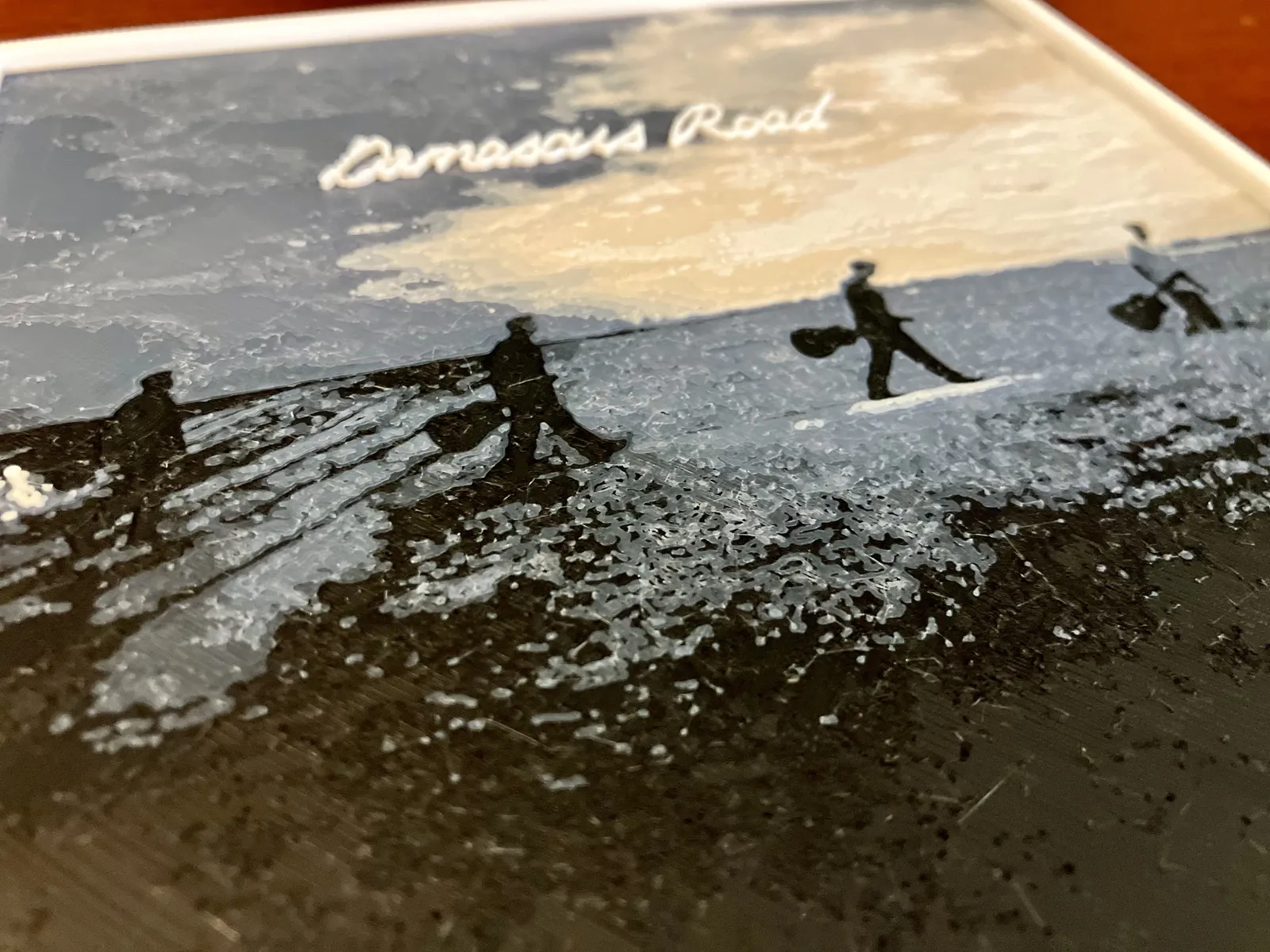 Josiah Queen: Damascus Road Album Cover HueForge