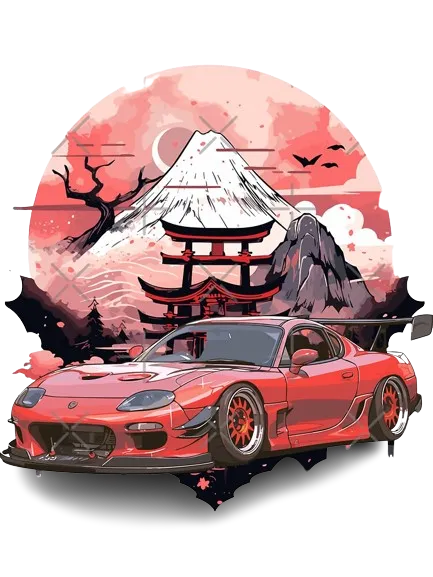Hueforge rx7 japan