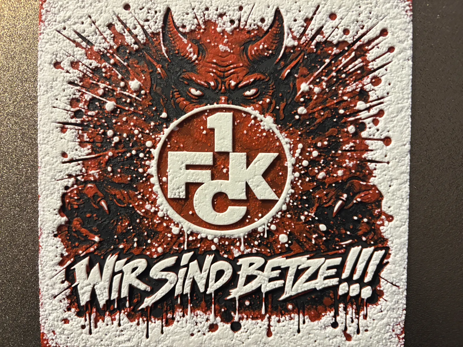 1. FCK Kaiserslautern - Wir sind Betze!!! Hueforge