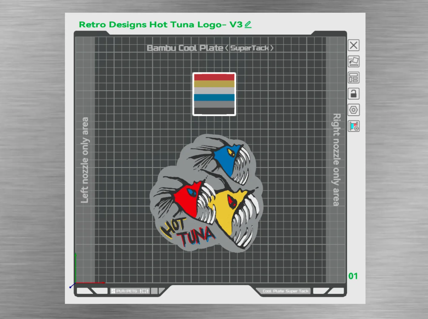 Hot Tuna Surf wear Logo V3