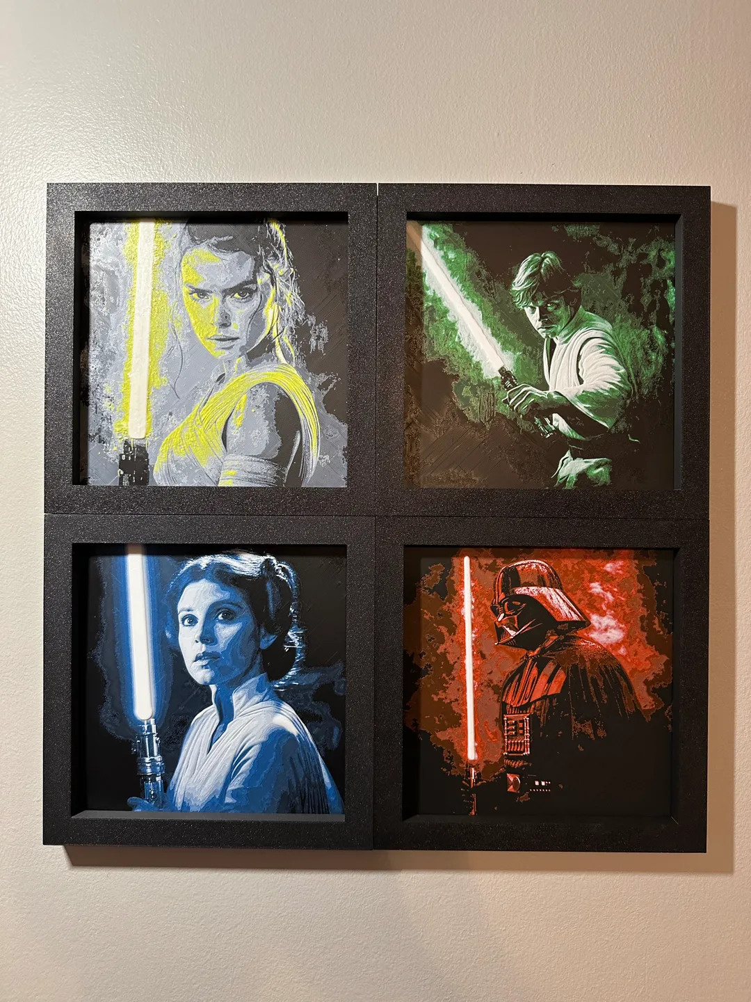 Darth Vader 3-Color Hueforge