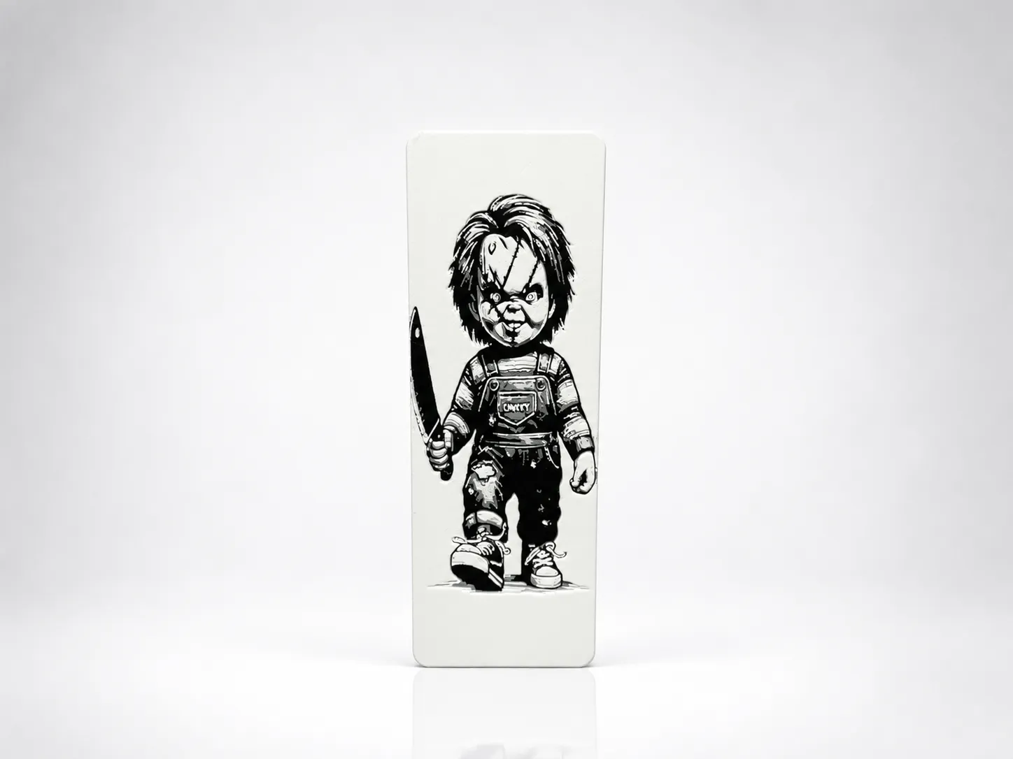 marcapáginas chucky terror