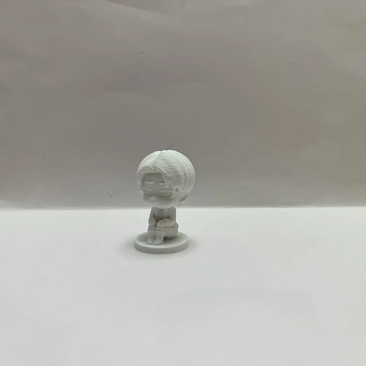 坐姿兵长-进击的巨人动漫周边手办摆件-儿童涂色玩具公仔