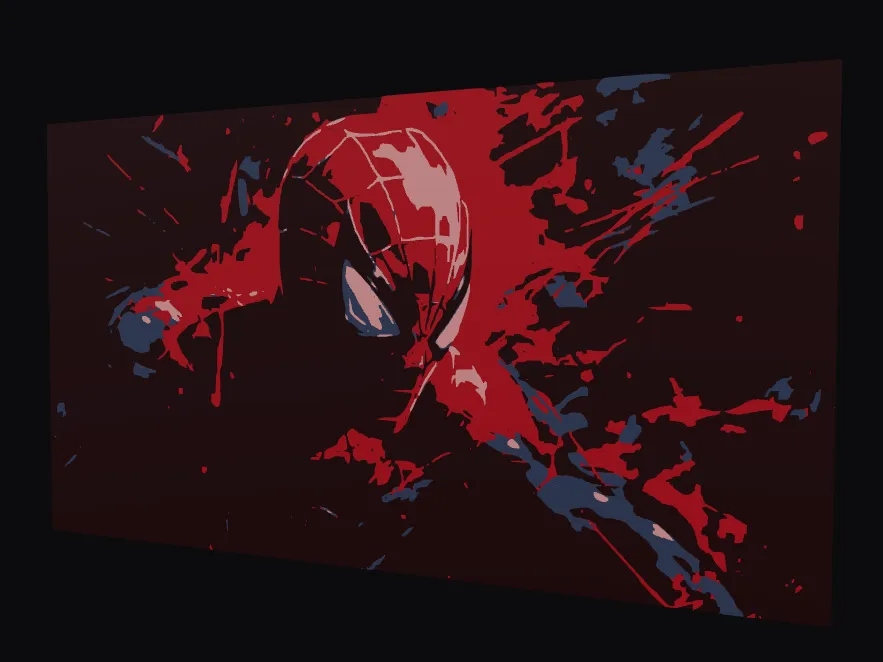 Spiderman HueForge