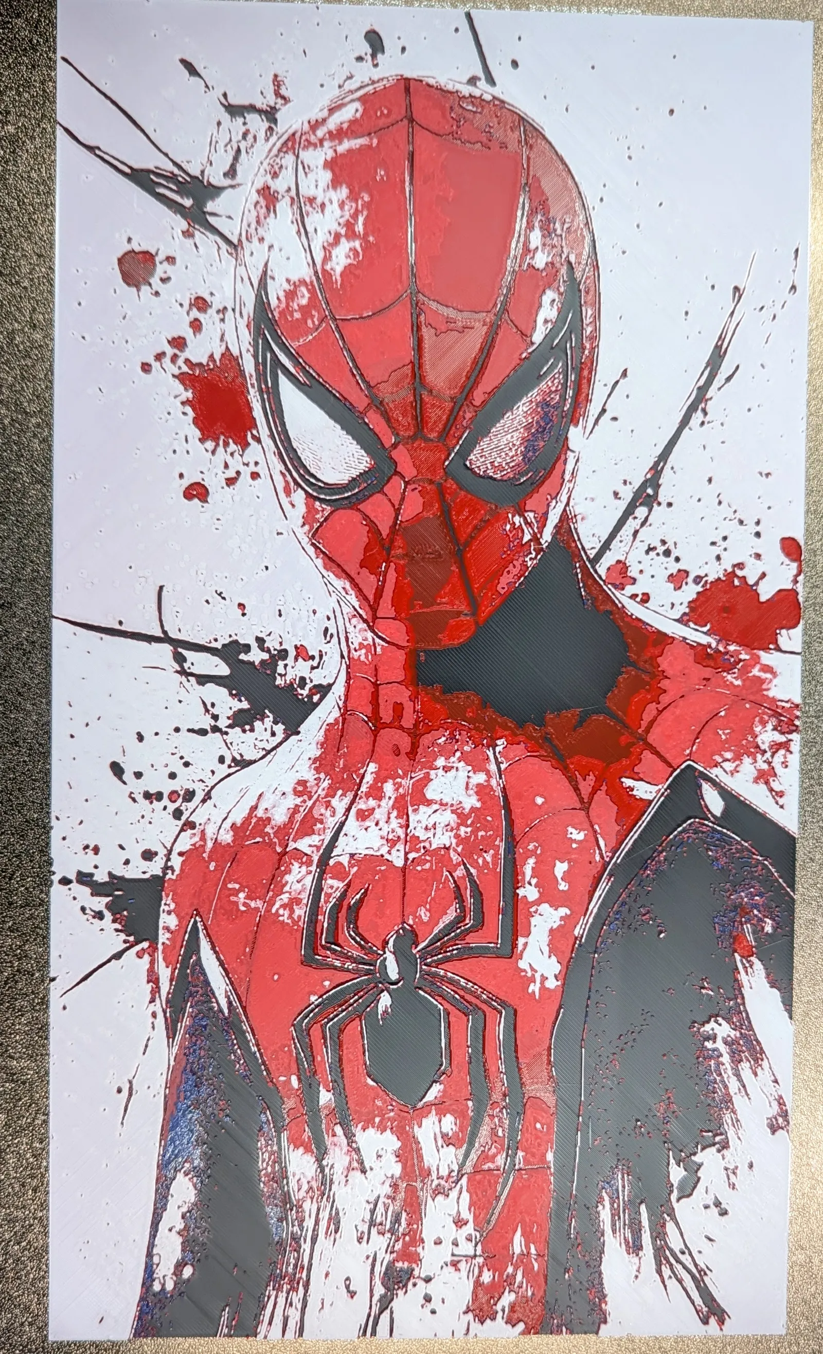 spiderman hueforge