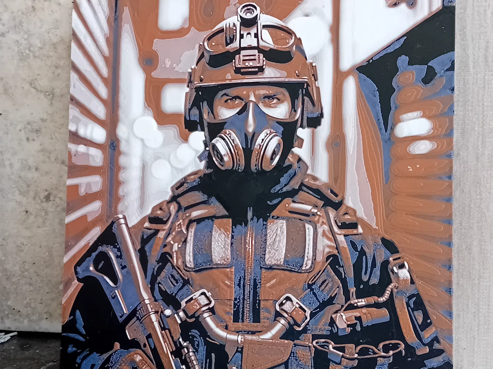 Modern Soldier hue forge- hueforge of soldier
