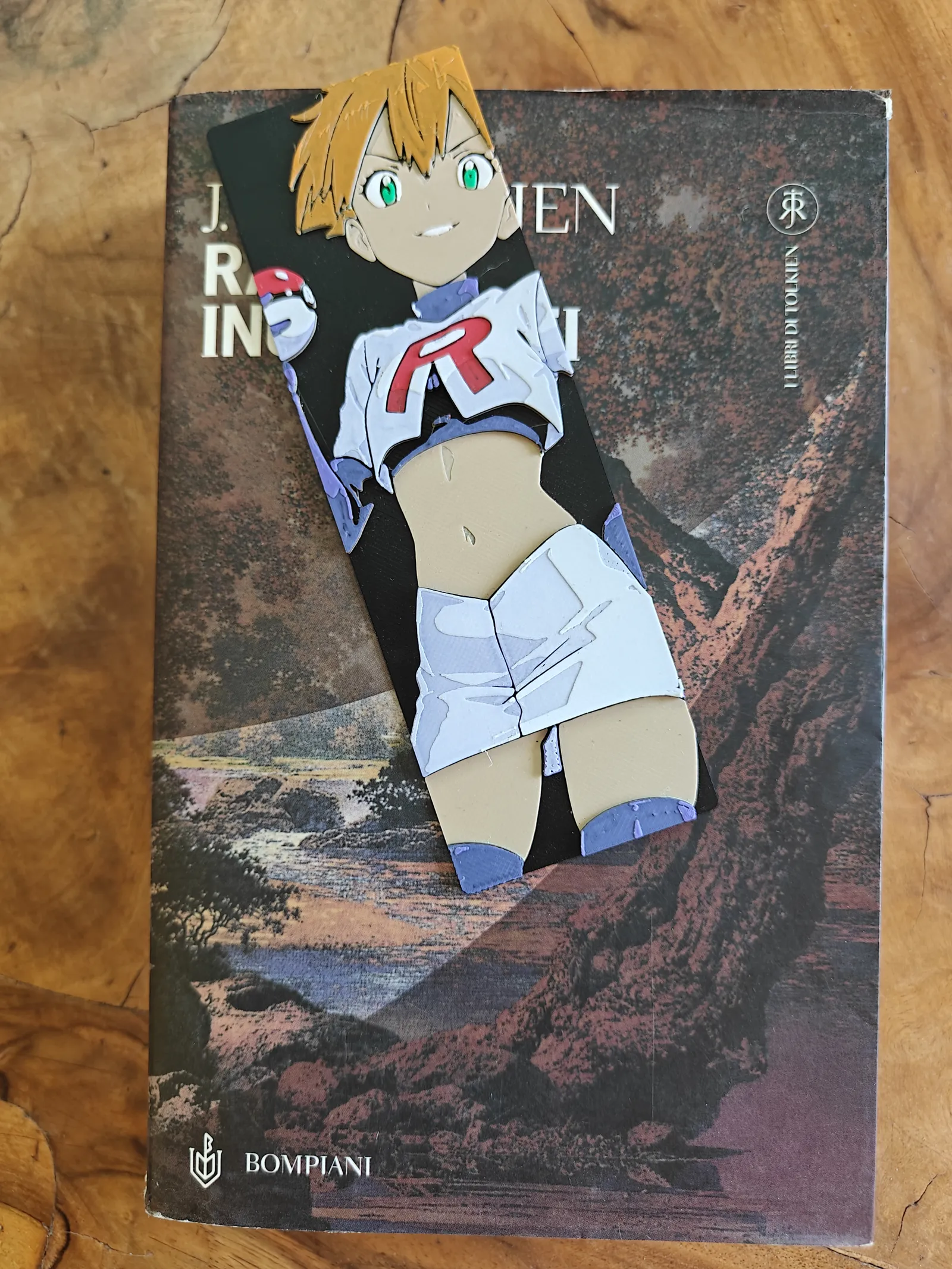 Team Rocket Misty - Hueforge Bookmark Set