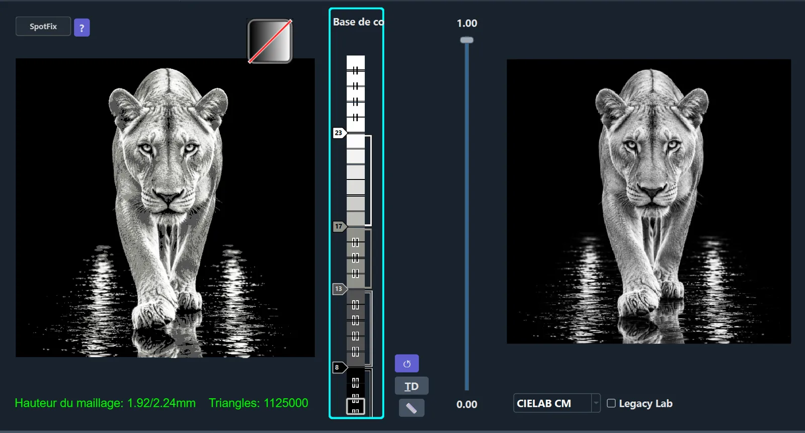 Hueforge - Lionne solitaire