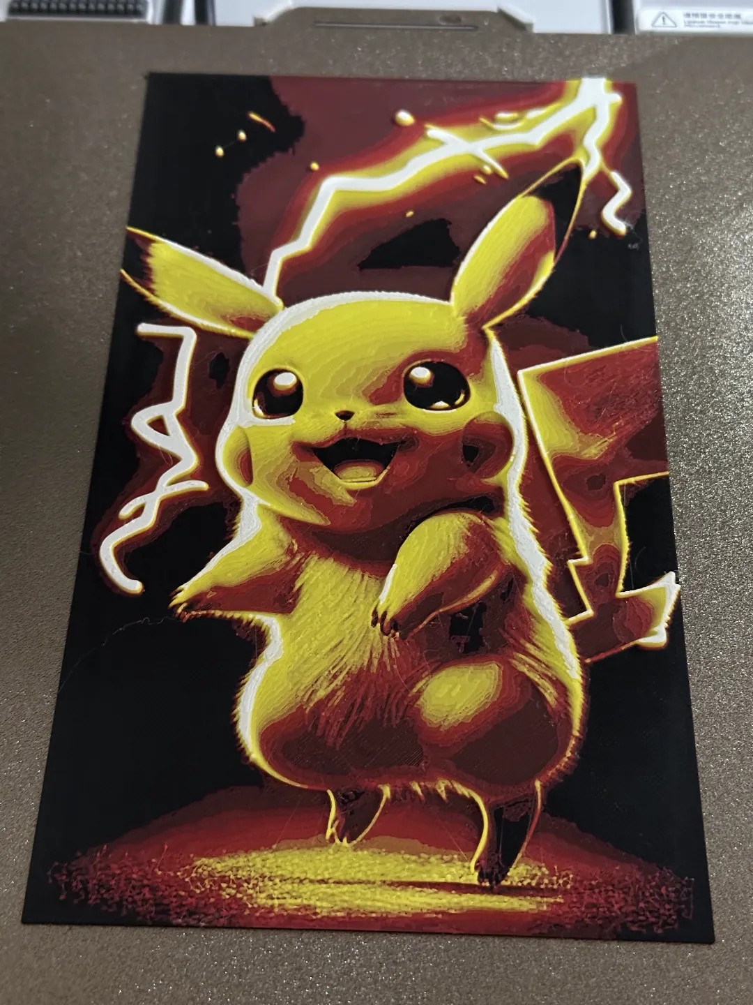 Pikachu Pokemon HueForge