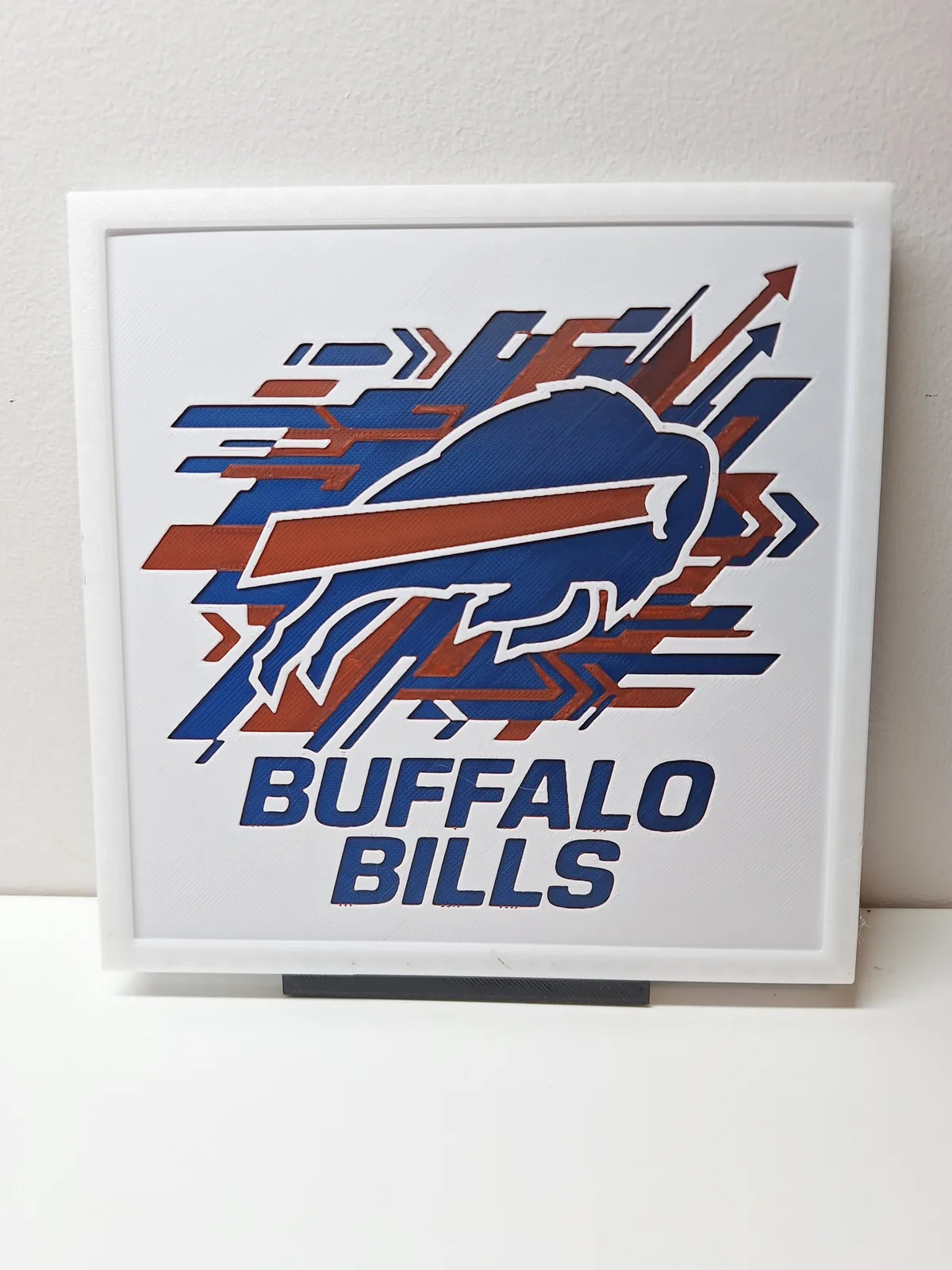 Buffalo Bills Logo - Hueforge Wall Art