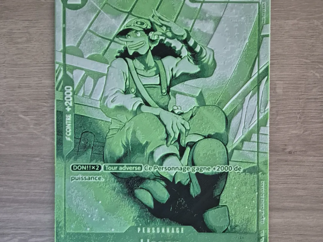 carte one piece usopp