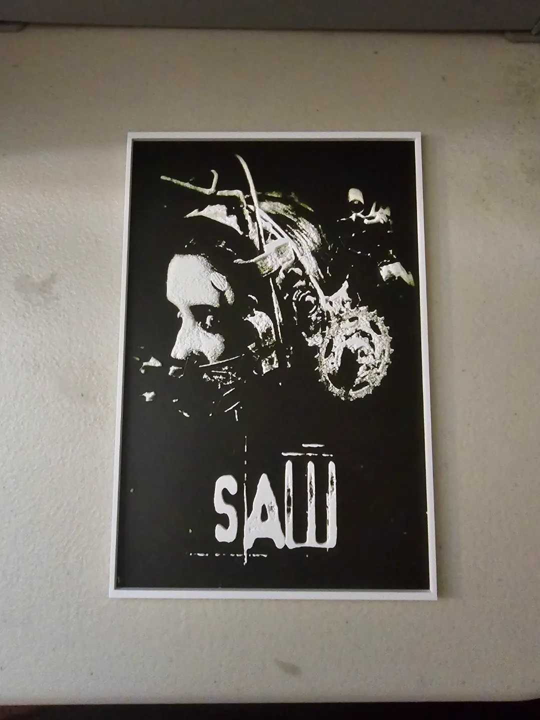 Saw Movie Poster - Hueforge Art