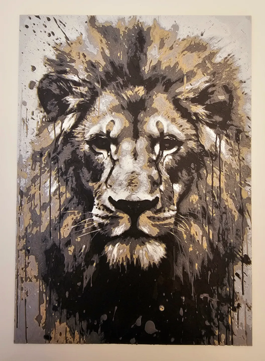 Hueforge Lion