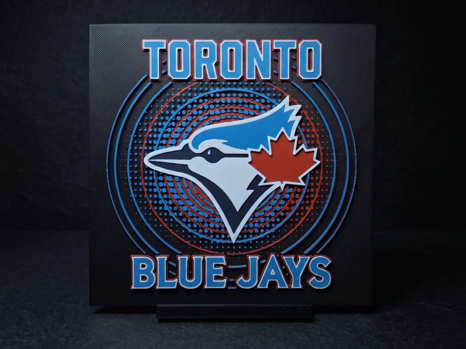 Blue Jays Logo - Hueforge Wall Art