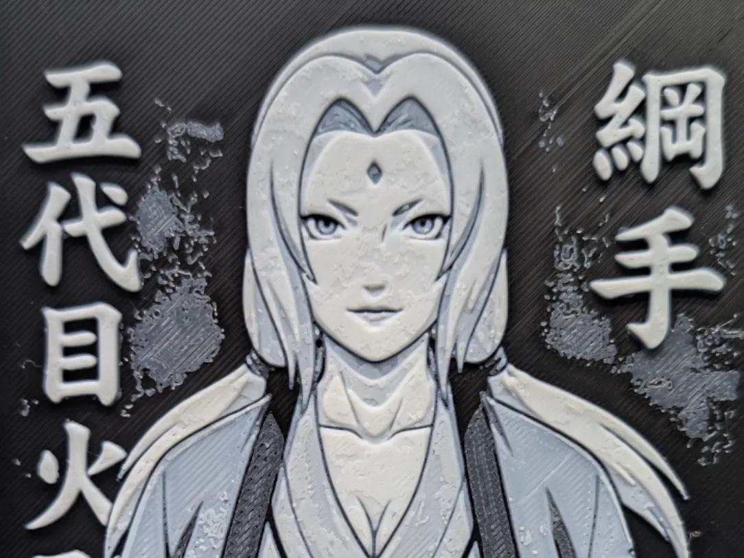 Tsunade Senju "Fifth Hokage" 3D HUEFORGE