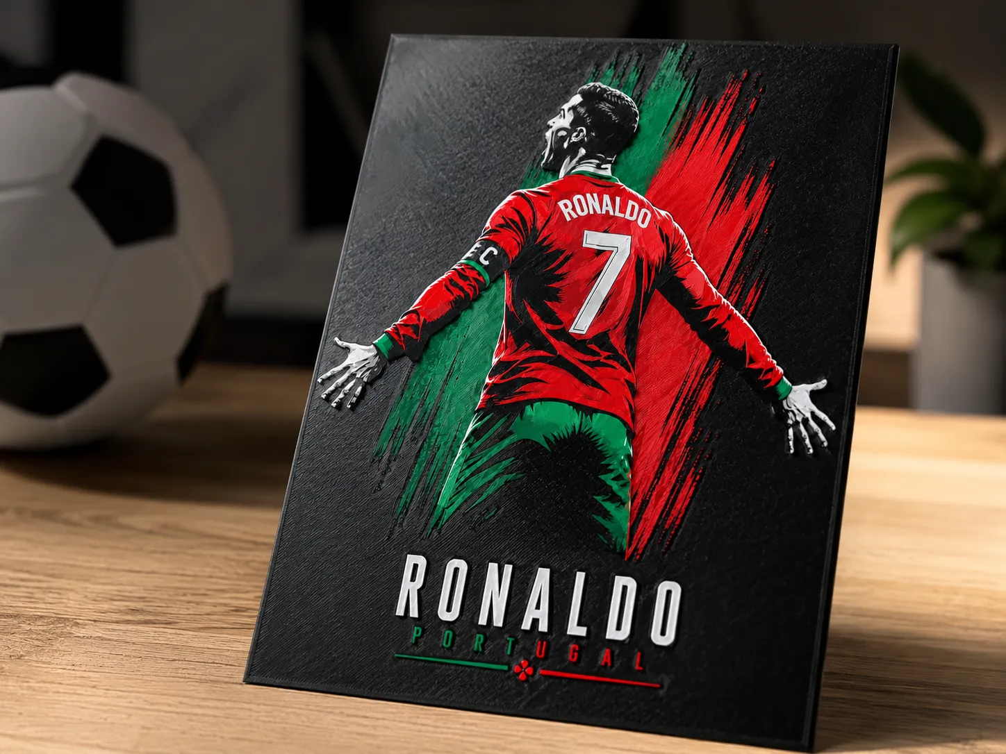 CR7 SUI Celebration Poster | Hueforge