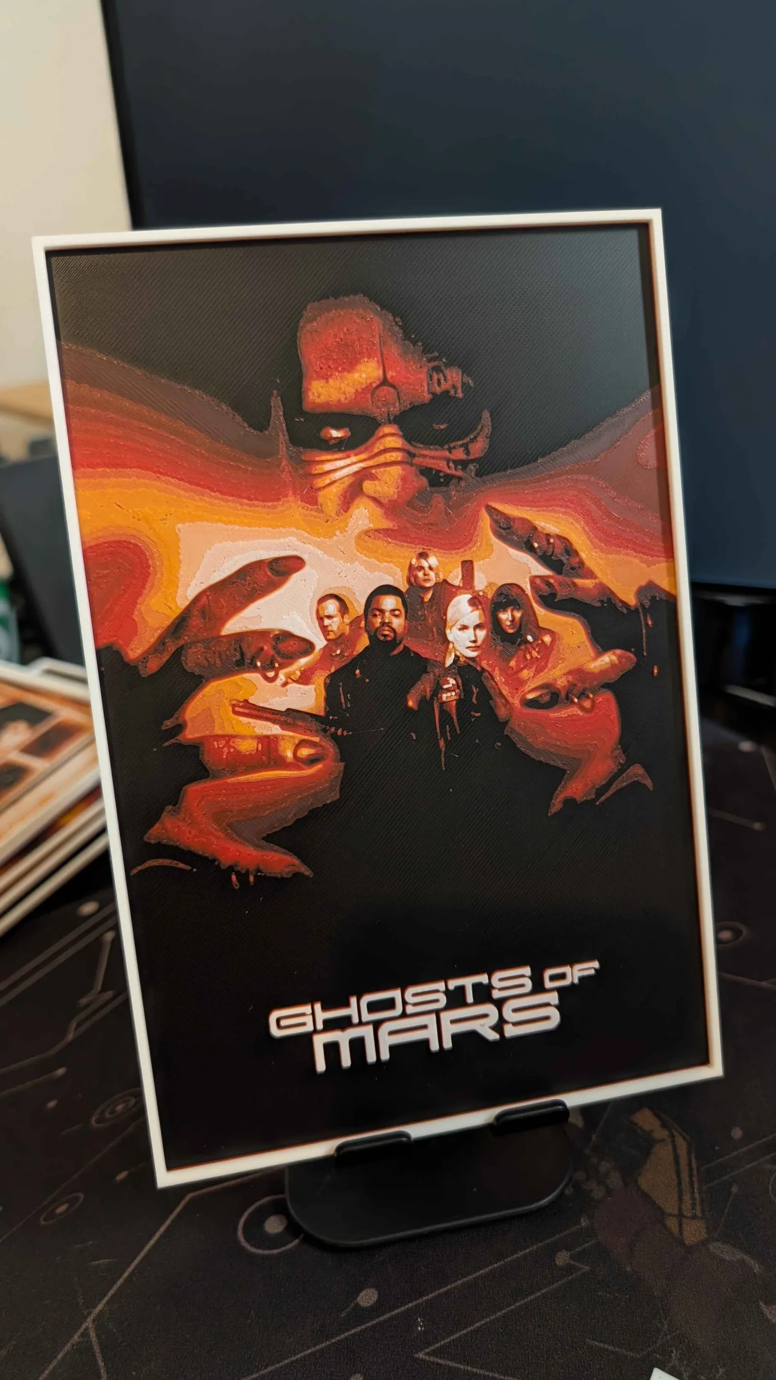 Ghosts of Mars (Movie Poster - HueForge)