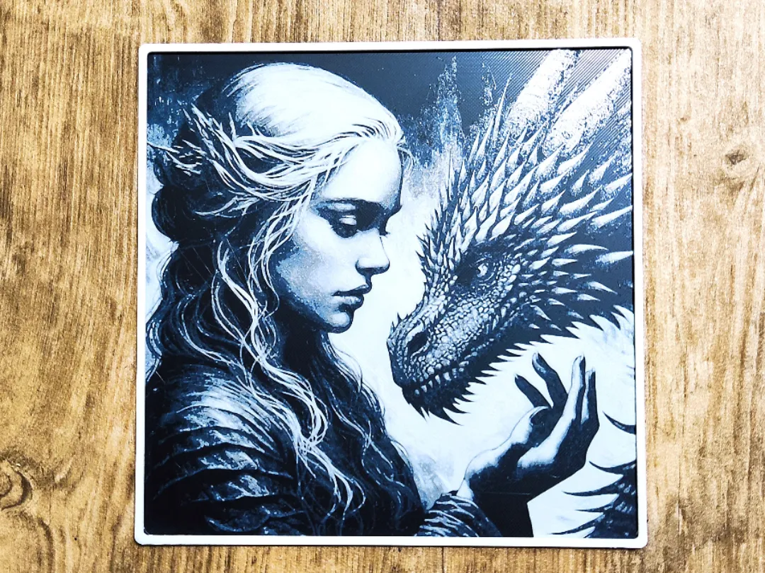 Mother of dragons - Daenerys Targaryen - Hueforge