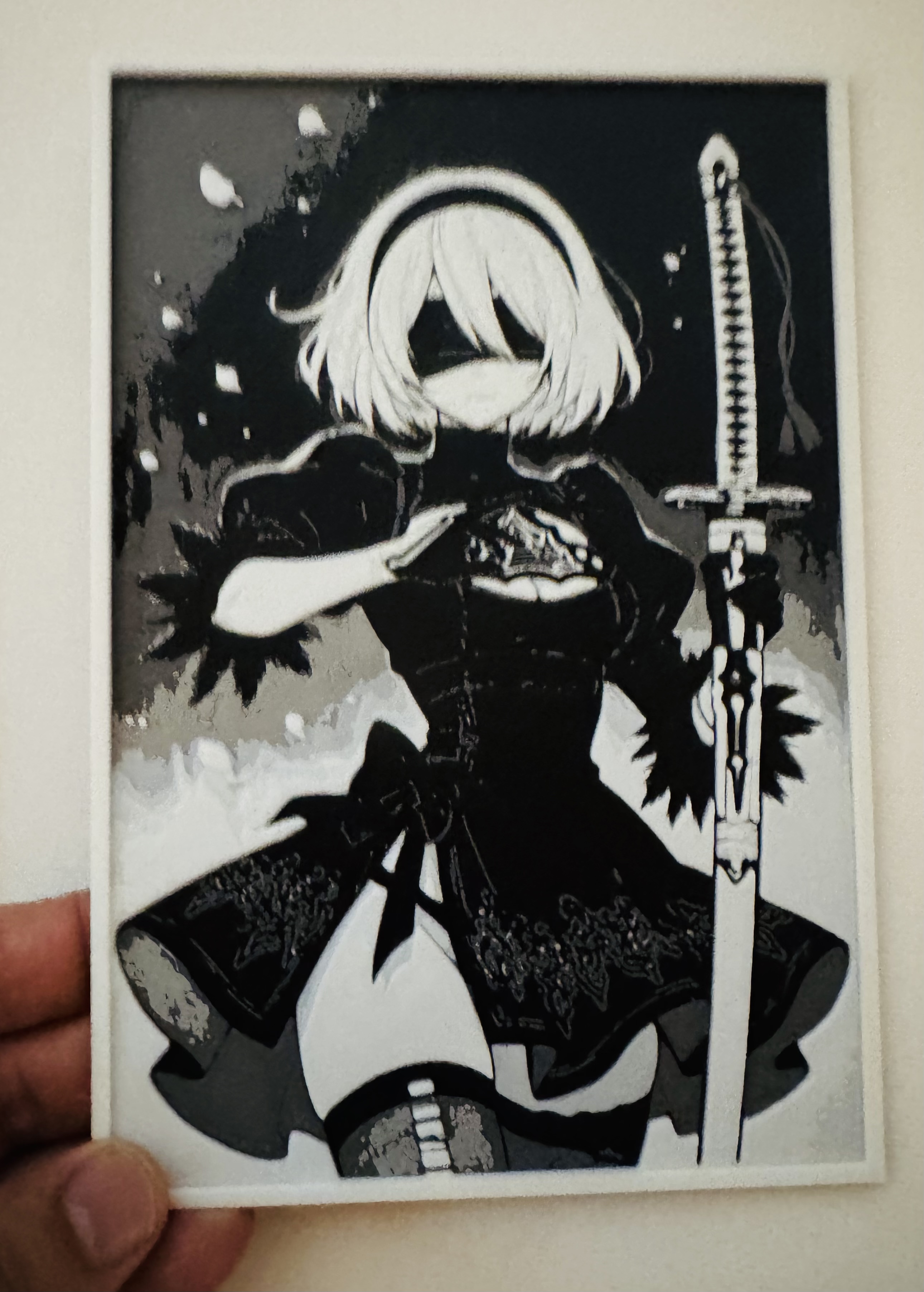 2B in War- NieR:Automata - Fan Art