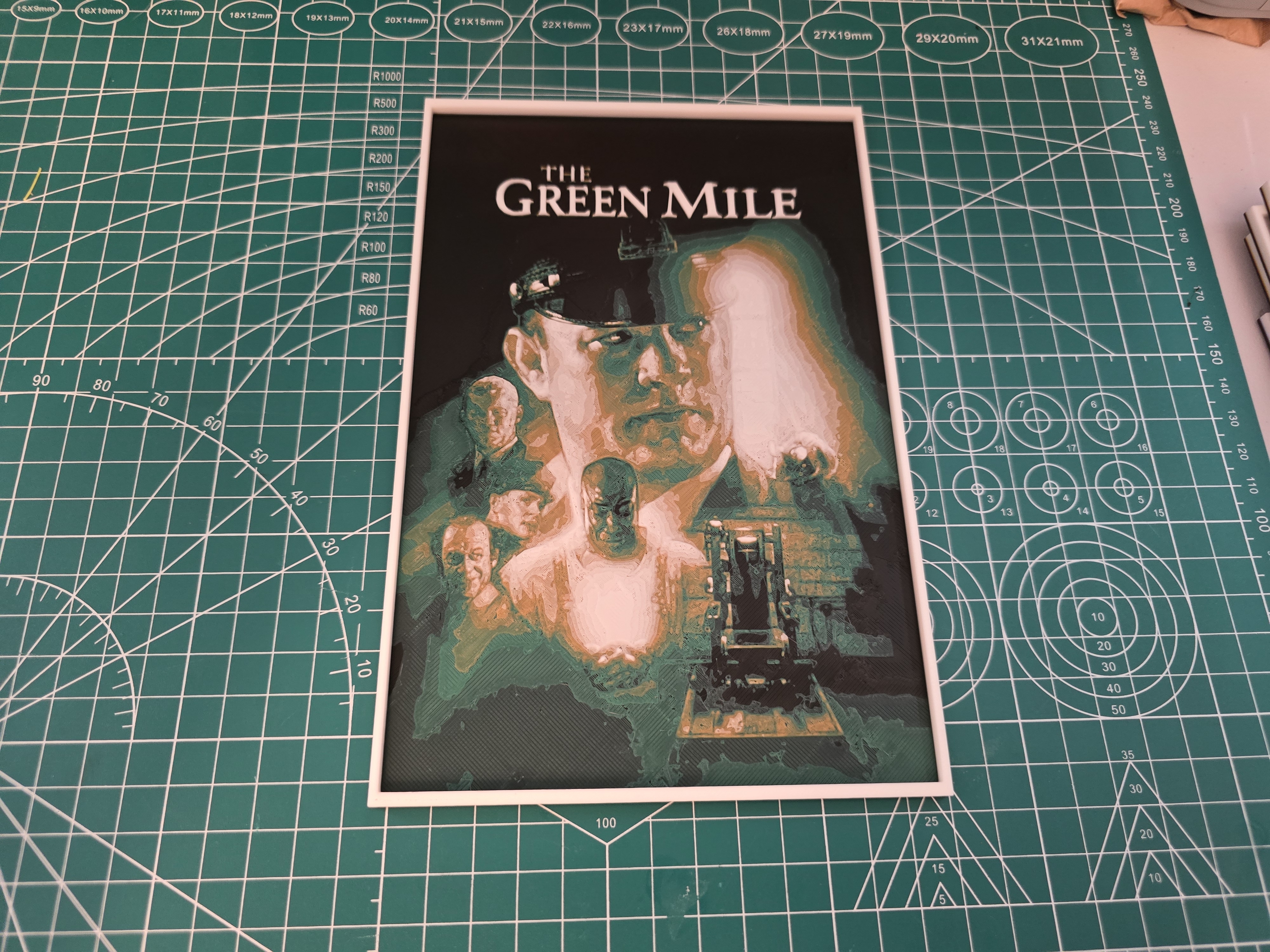 The Green Mile Movie Poster - Hueforge Art