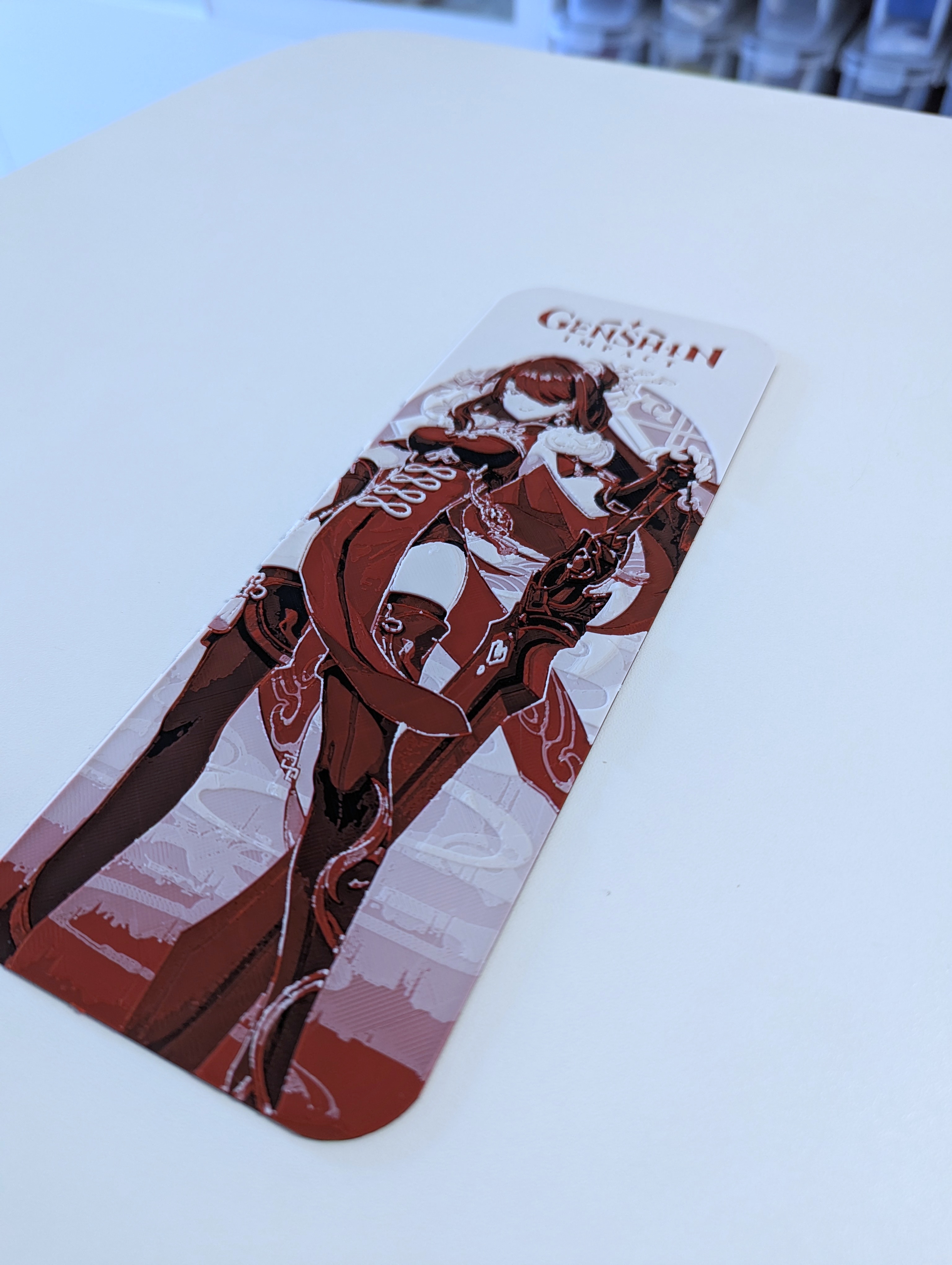 Beidou Charactercard Genshin Impact HueForge