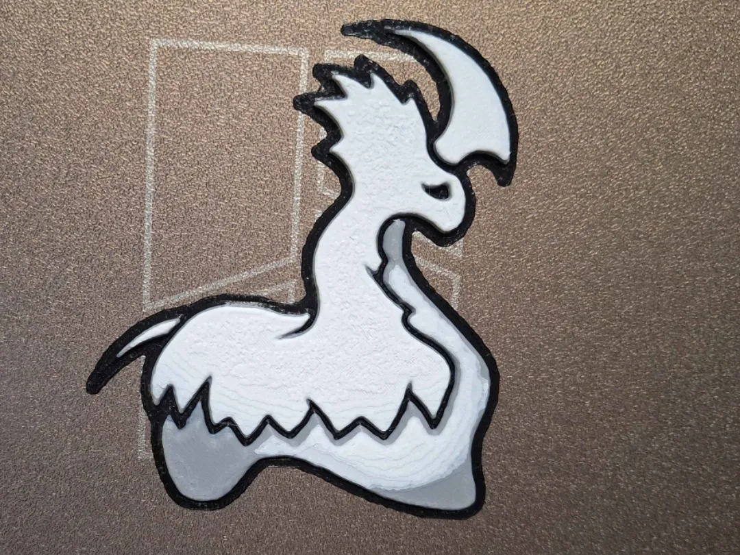 Rimworld Thrumbo Hueforge - 3 colors