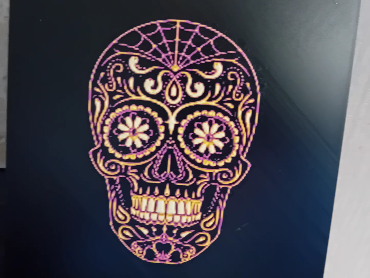 Candy Skull Hue forge - Filament paint Sugar skull