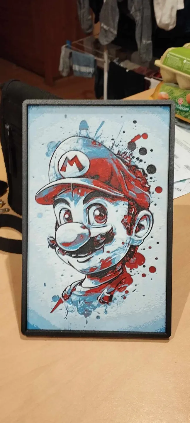 Frame 150x240 - for super mario painting (HueForge)