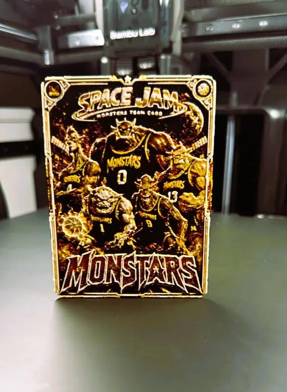Space Jam Monstars Player Card