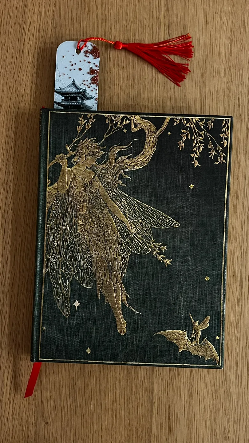 Japanese Castle & Cherry Blossom Bookmark Hueforge