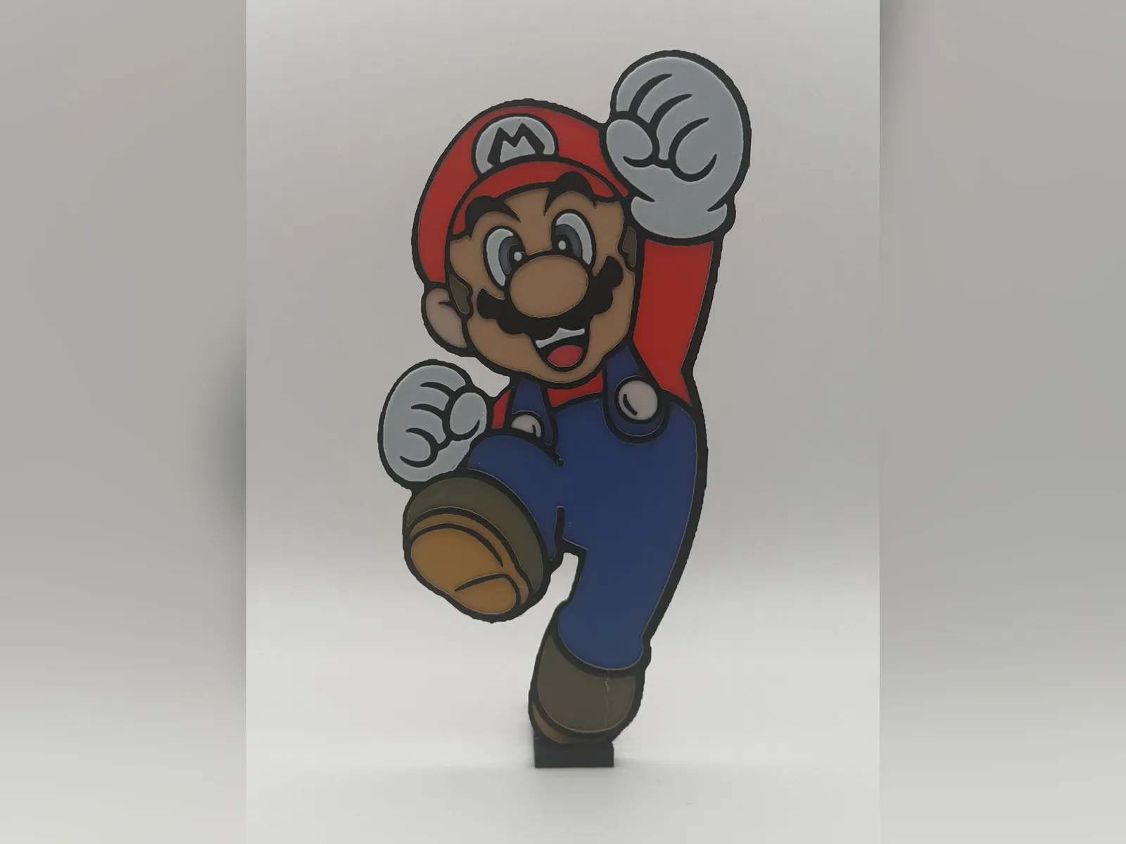 Super Mario Jump HueForge Print