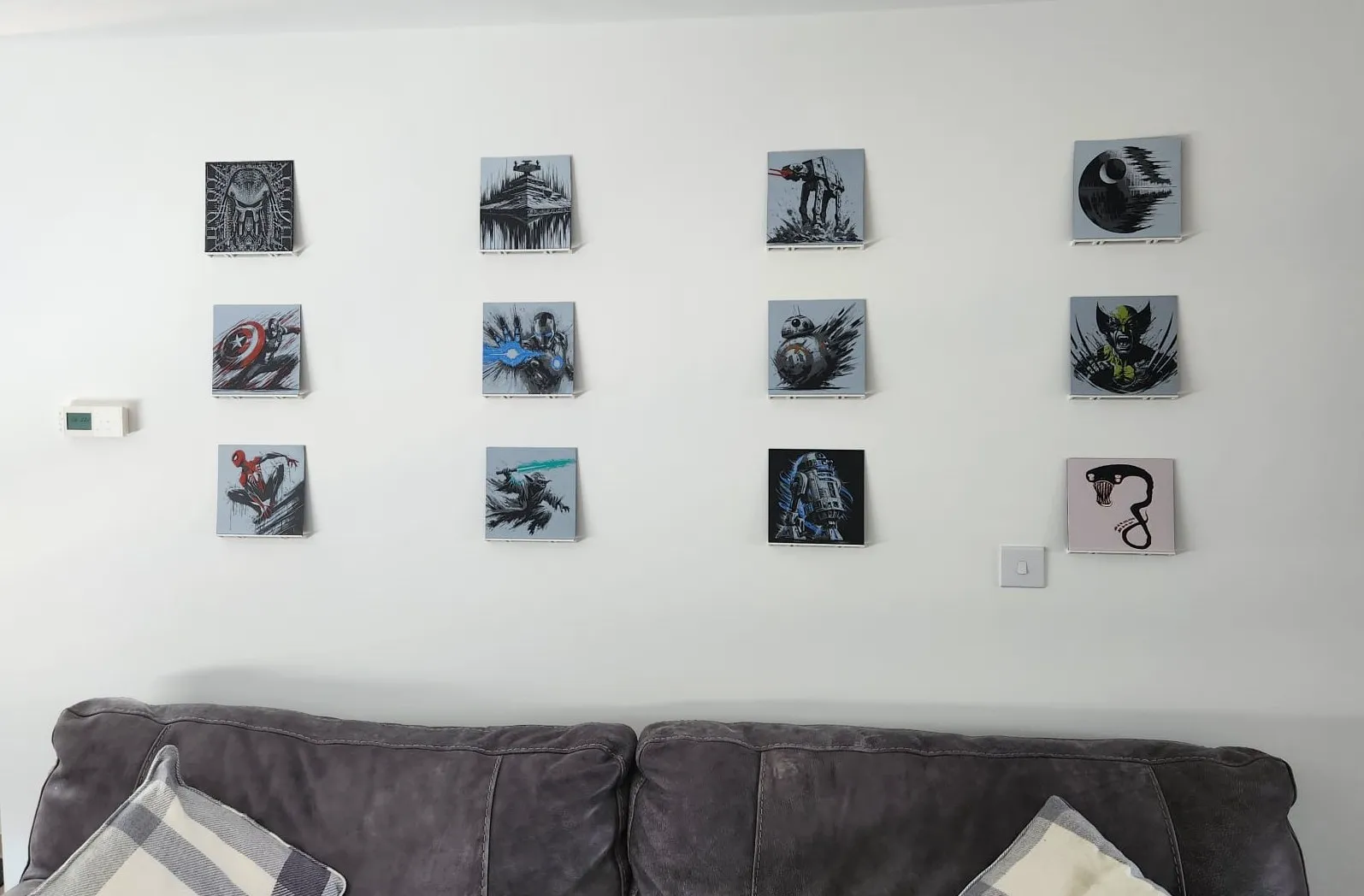 HueForge Wall Mounted Shelf-Bracket