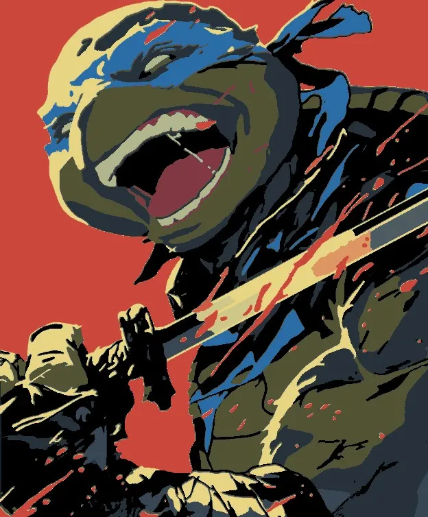 Hueforge: Teenage Mutant Ninja Turtles - Leonardo