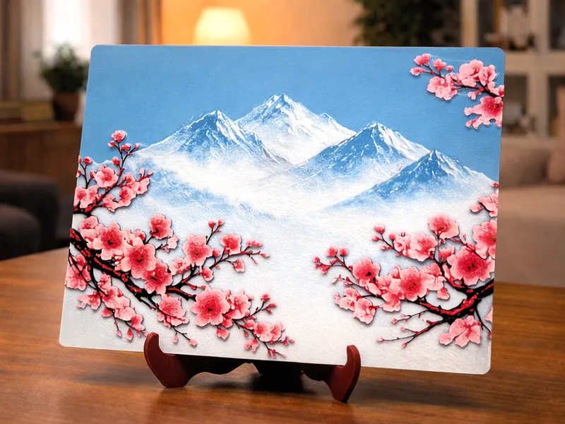 Cherry blossoms – HueForge