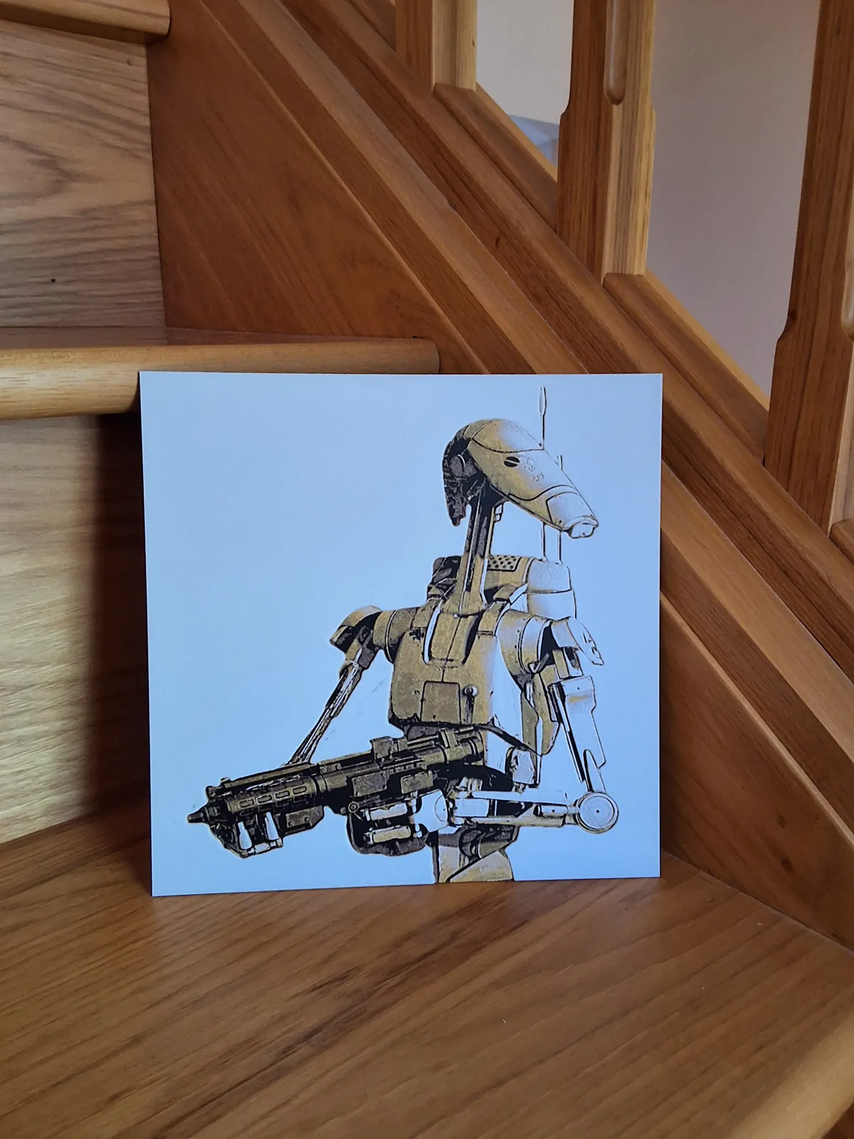 B1 Battle Droid Wall Art