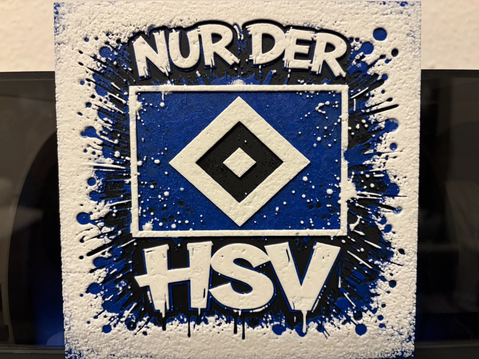 Hamburger SV - HSV - Graffiti Hueforge