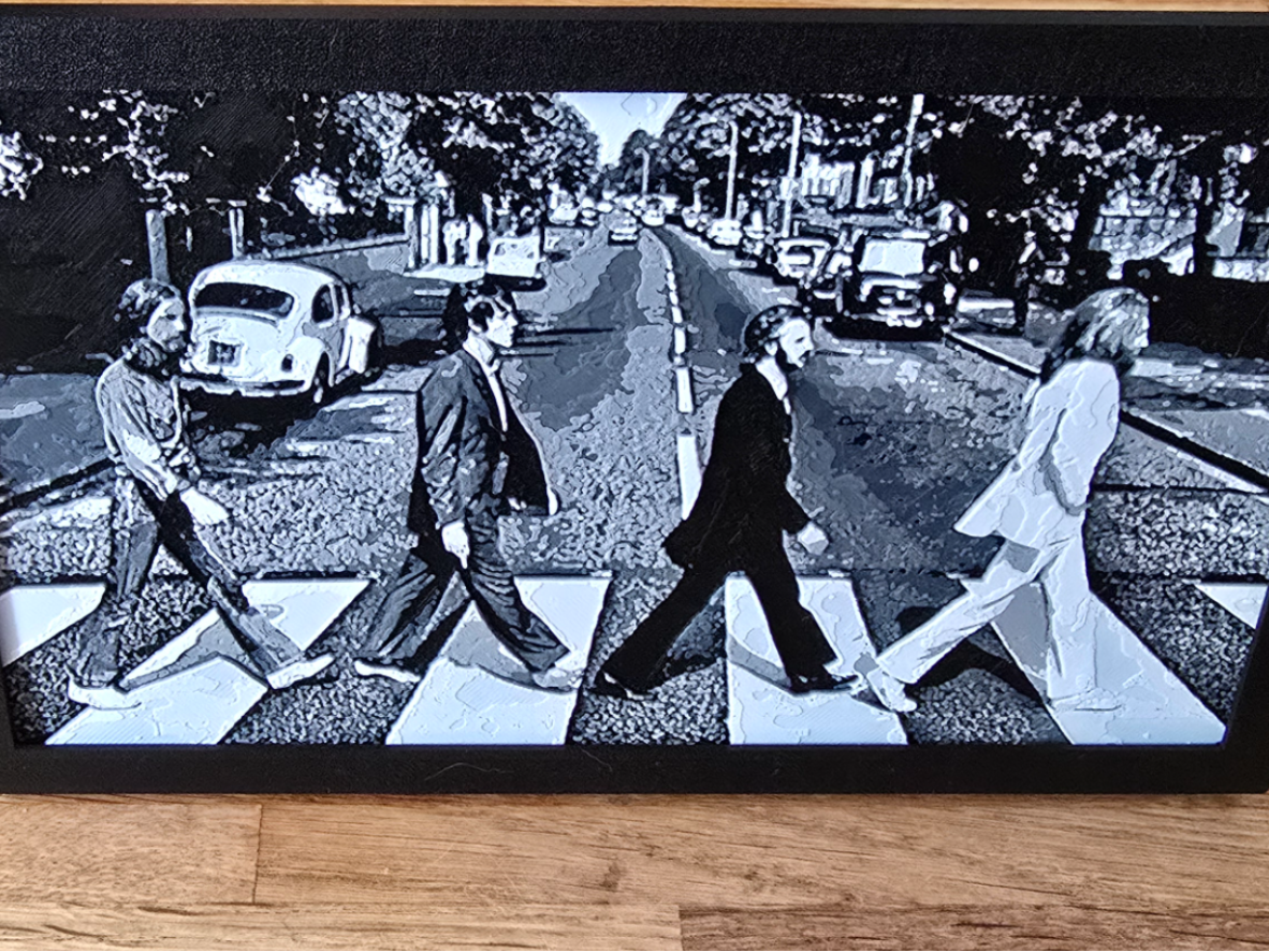 The Beatles Abbey Road Hue Forge