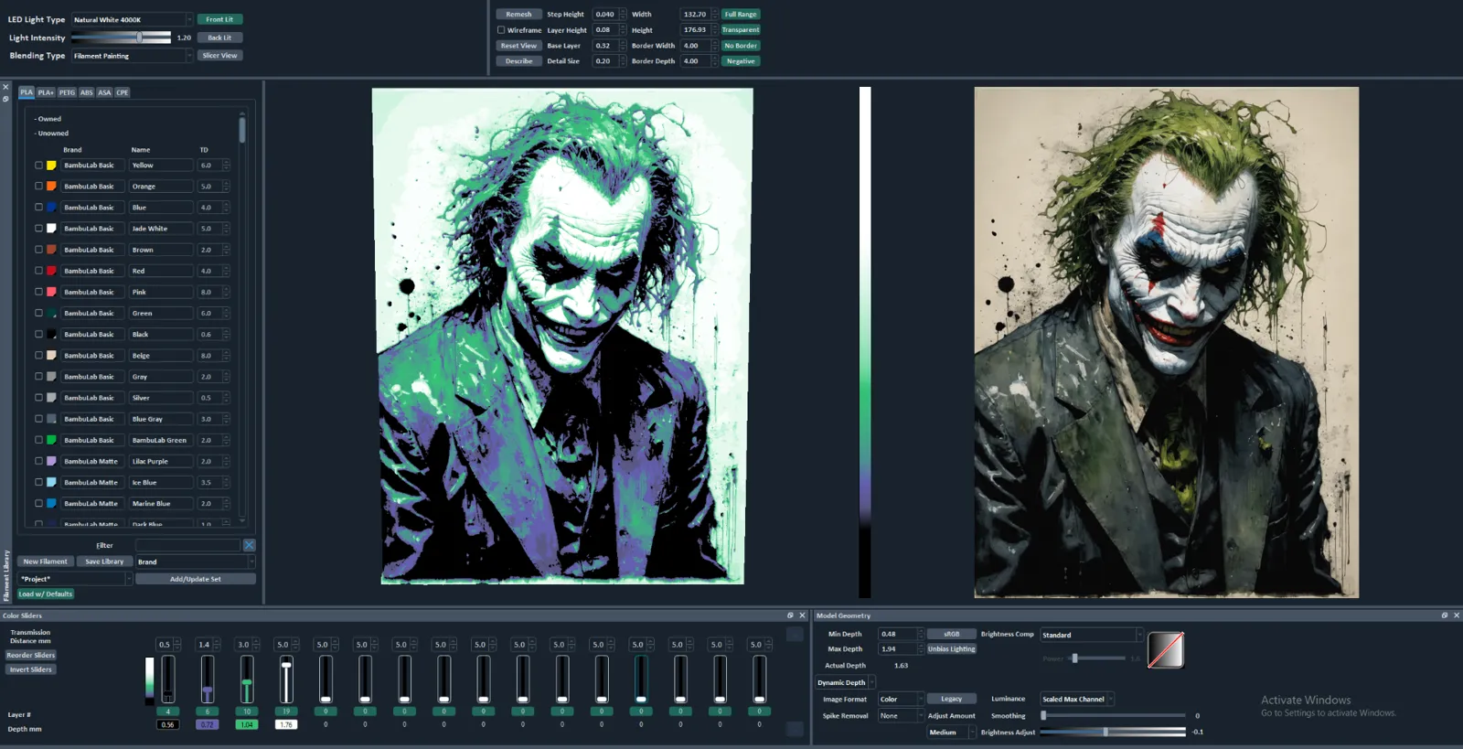 Joker (Ledger) Hue Forge