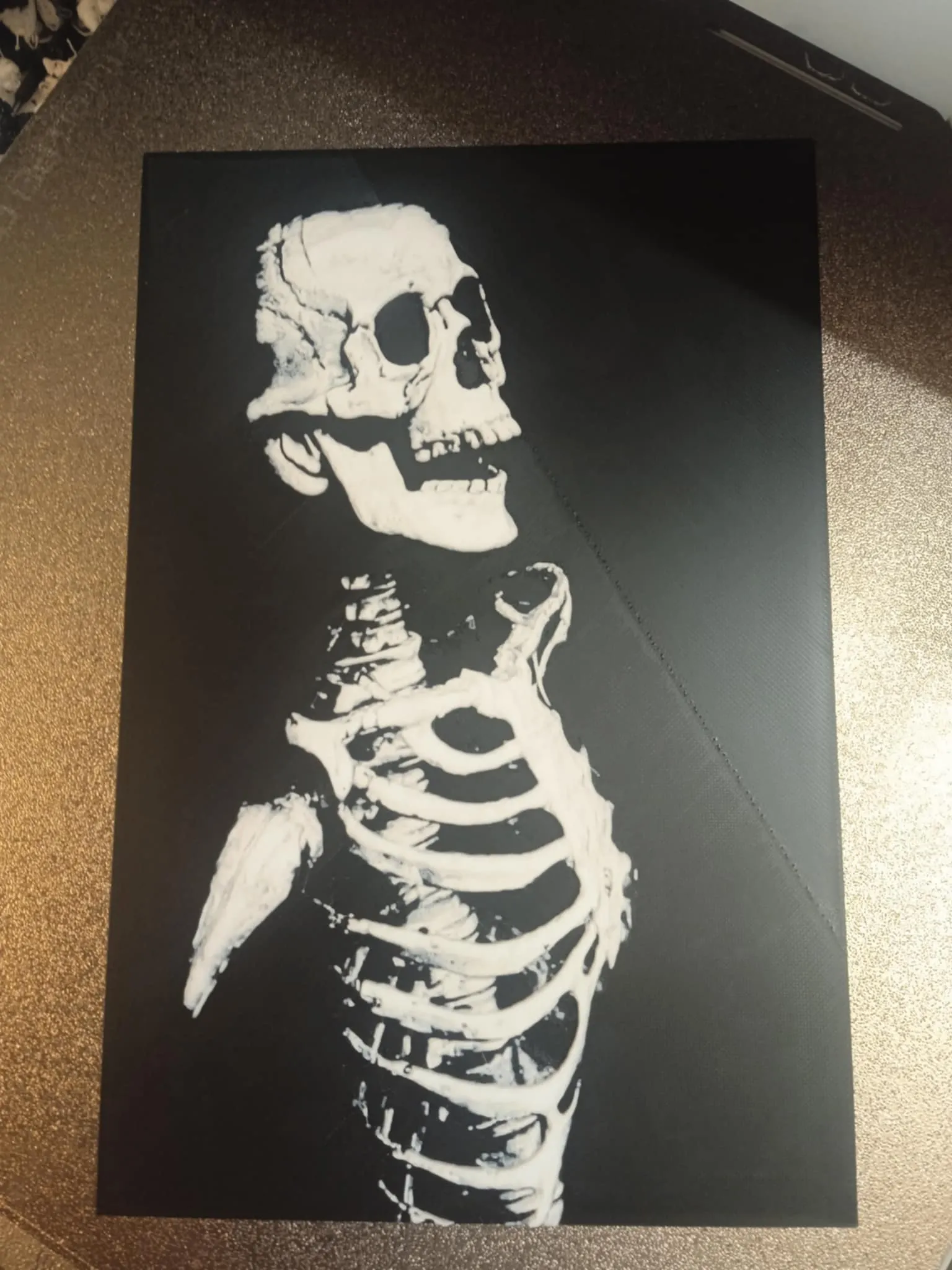 Squelette Halloween hueforge