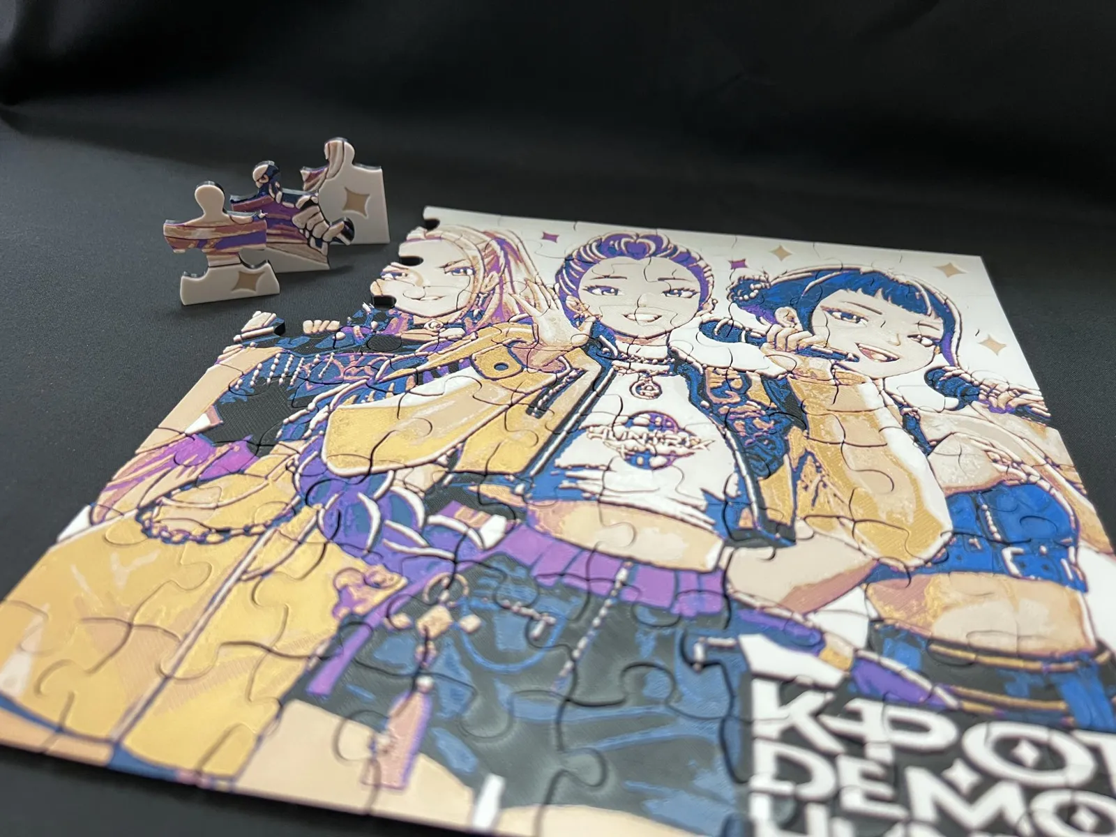 KPOP Demon Hunters Puzzle