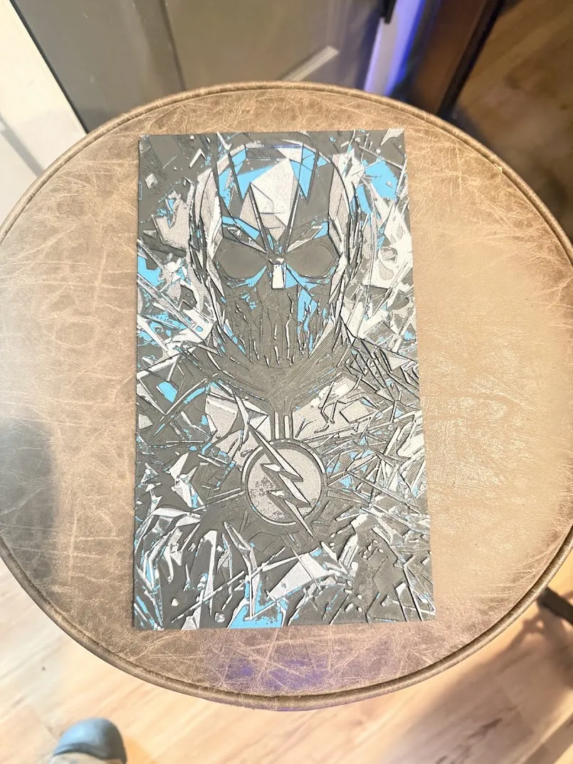 DC Zoom from Flash HueForge Fractured