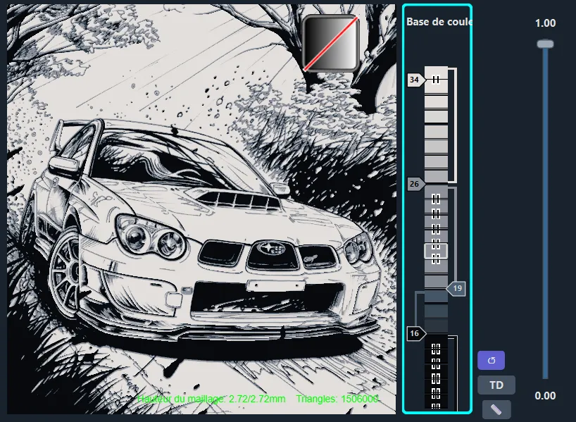 Hueforge Subaru