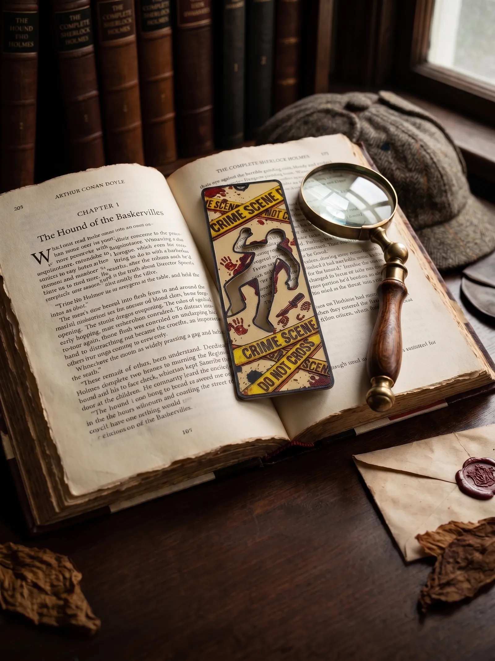 Crime Scene, Mystery Bookmark