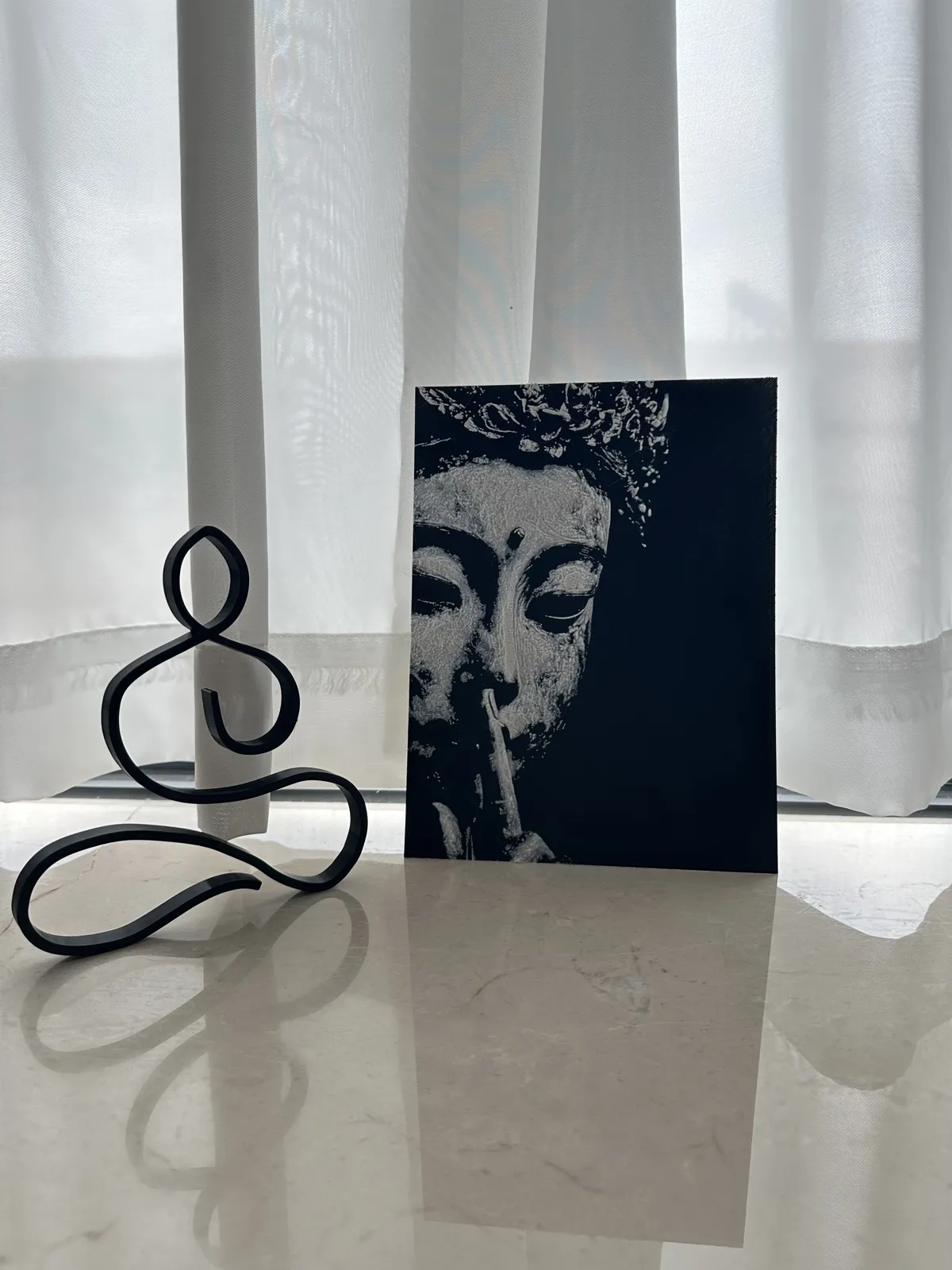 禅意-观音版画