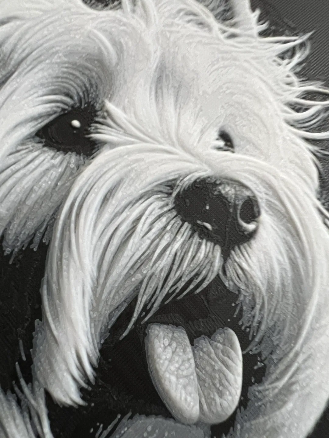 West Highland White Terrier Art Hueforge