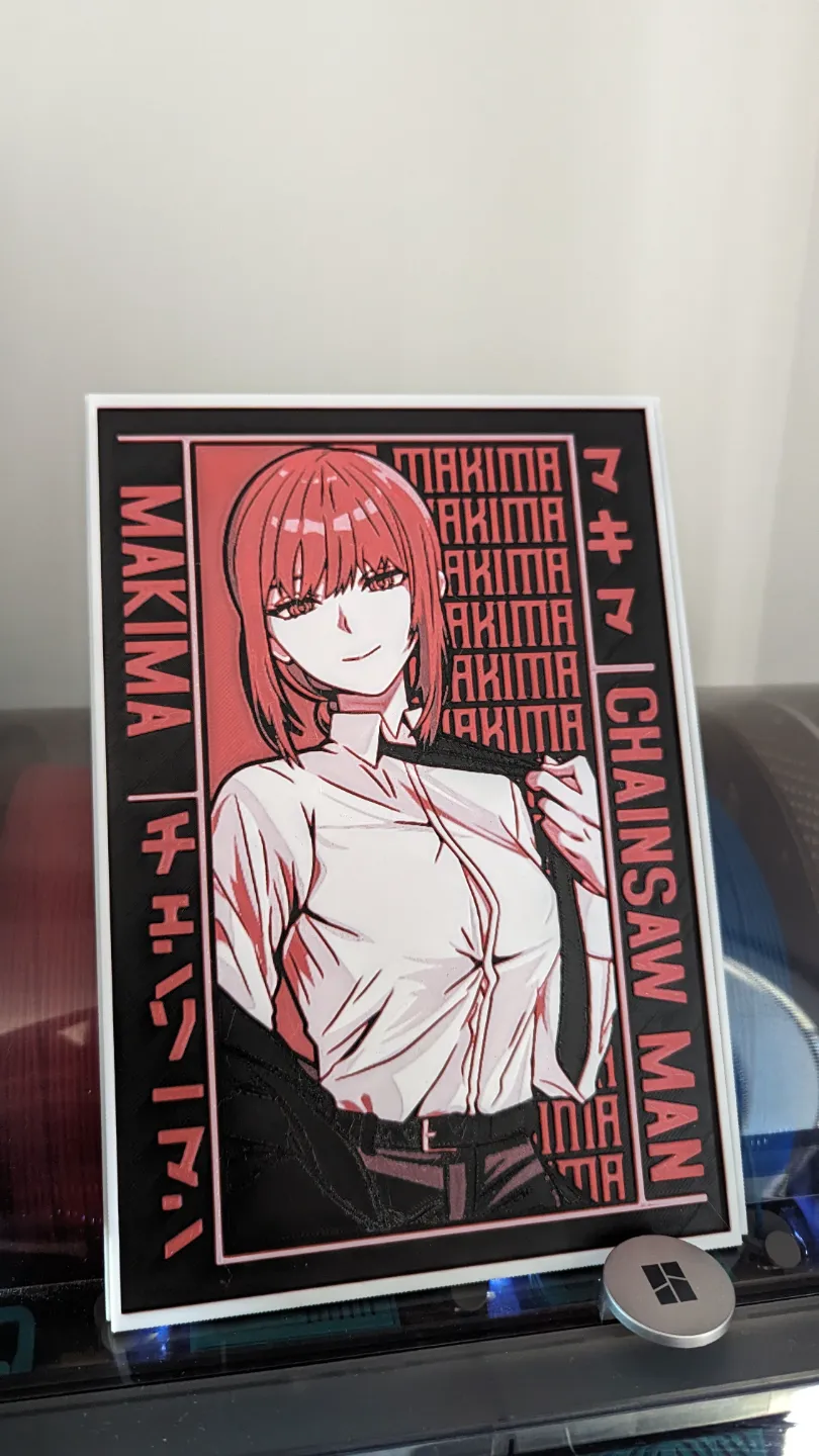 Makima - hueforge - Chainsaw Man