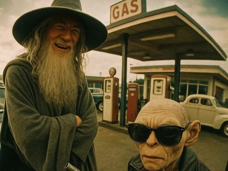 gollum gas pump