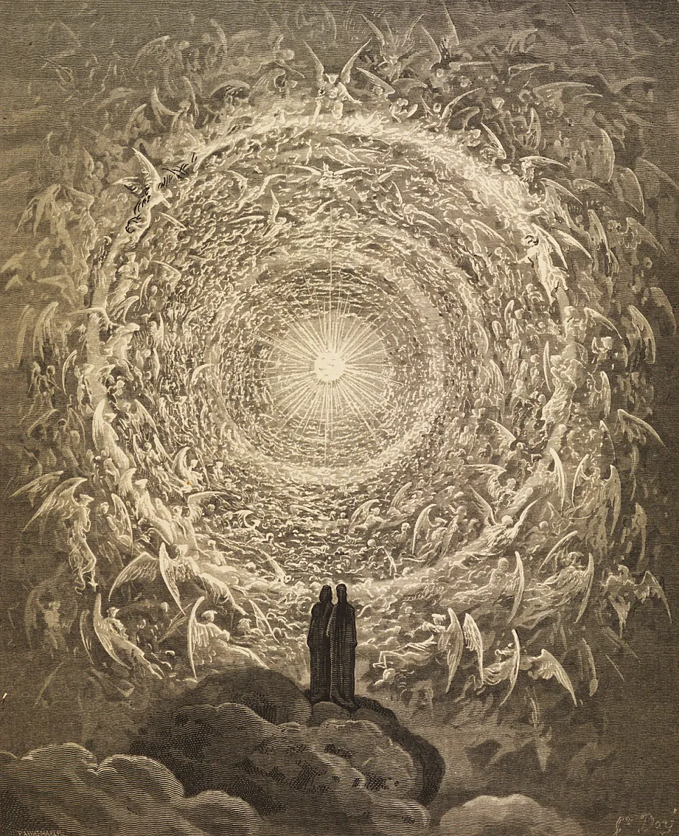 最高天-Empyrean（古斯塔夫·多雷Gustave Doré《神曲》插画）