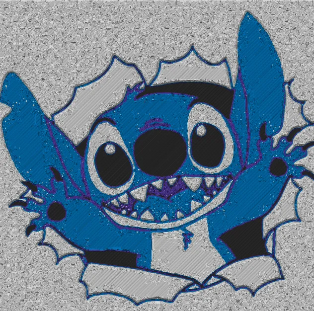 Stitch Hueforge