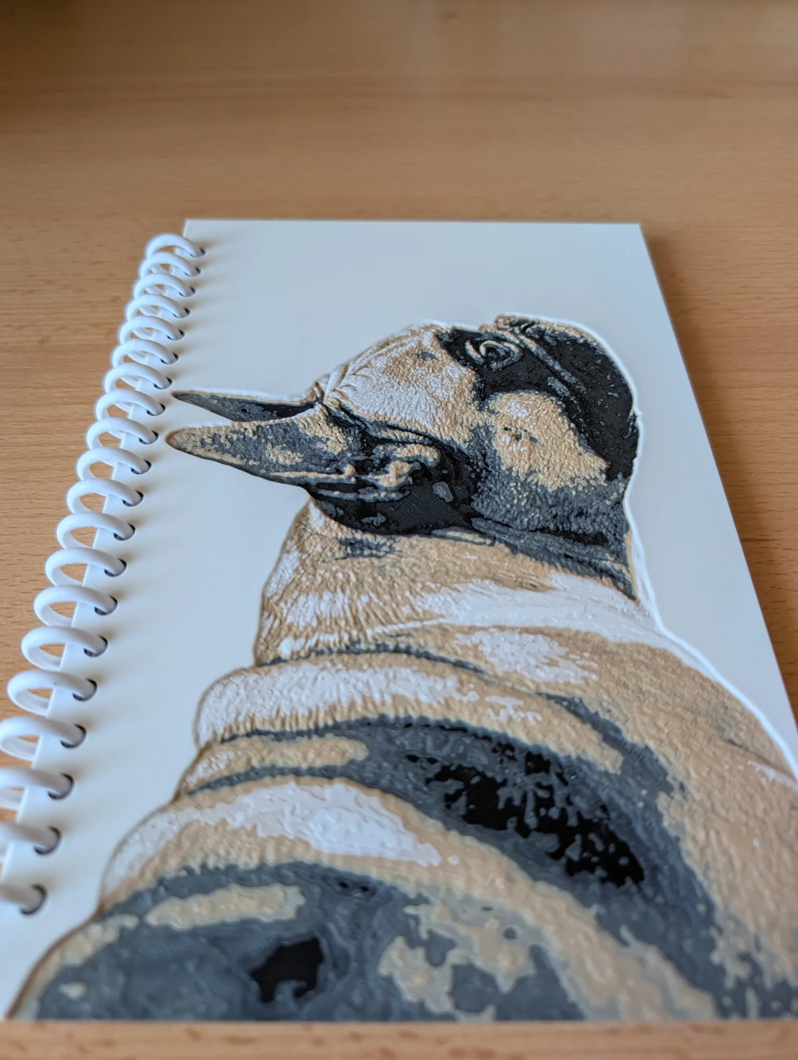 Cute French Bulldog Notebook Cover